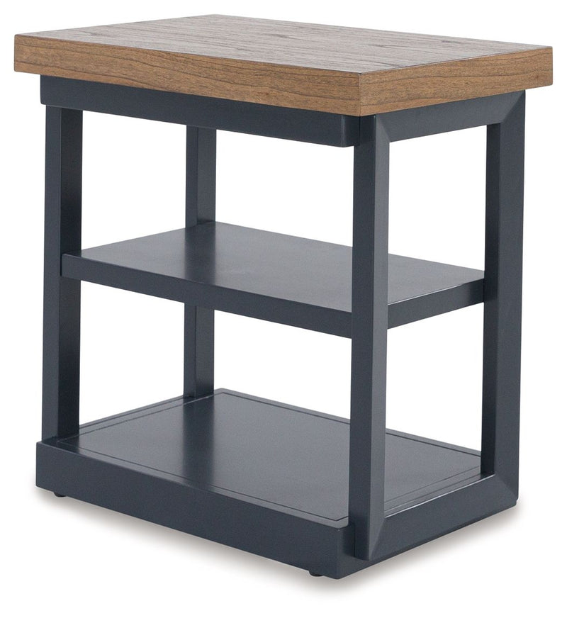 Landocken - Occasional Table Set (Set of 3) - Brown / Blue
