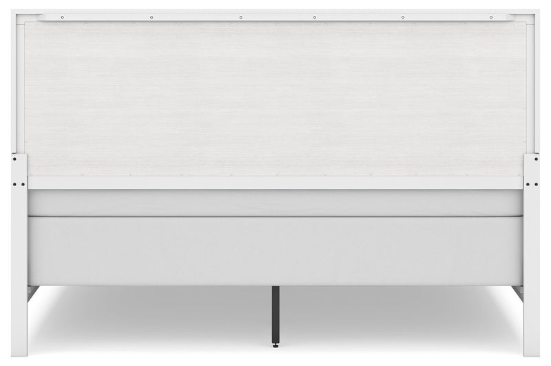 Binterglen - King Panel Bed - White