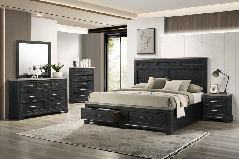 B324 - Mirror - Antique Gray