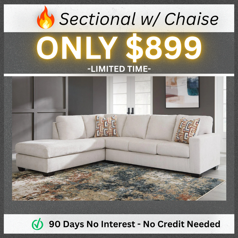 Sectional w/ Chaise