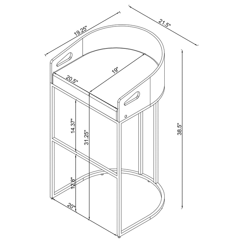 Thermosolis Bar Chair