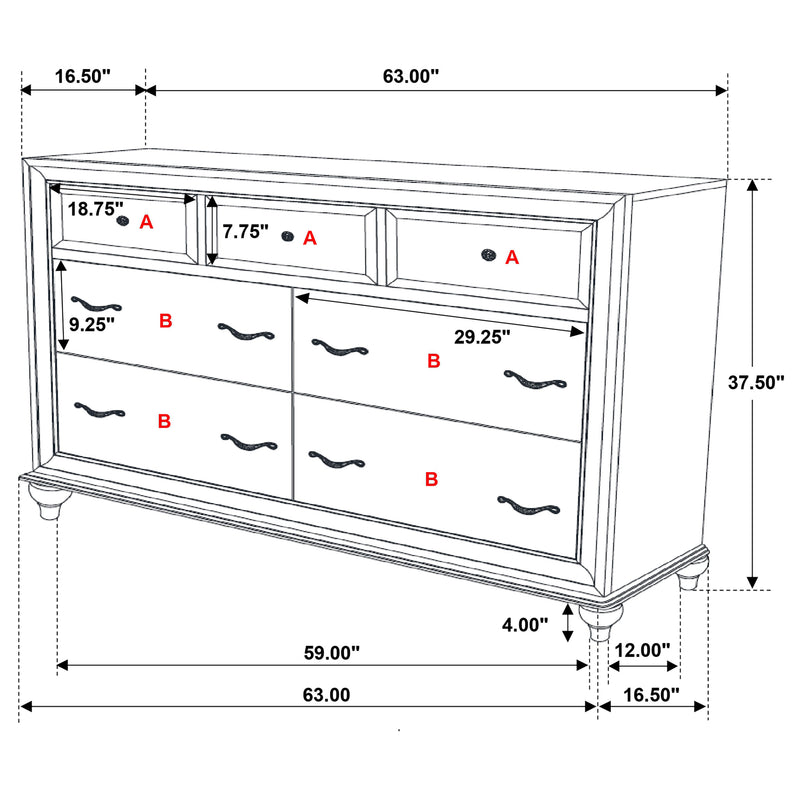 Barzini Bedroom Set