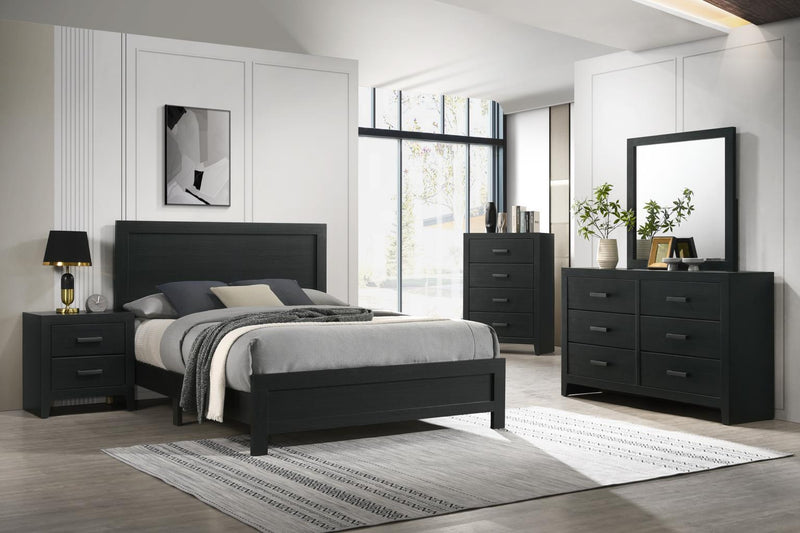 B525 - Nightstand - Black