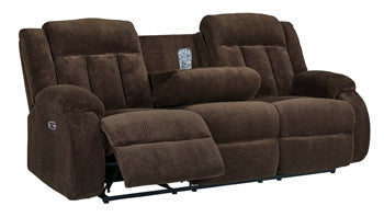 Observation Power Reclining Sofa with Drop Down Table