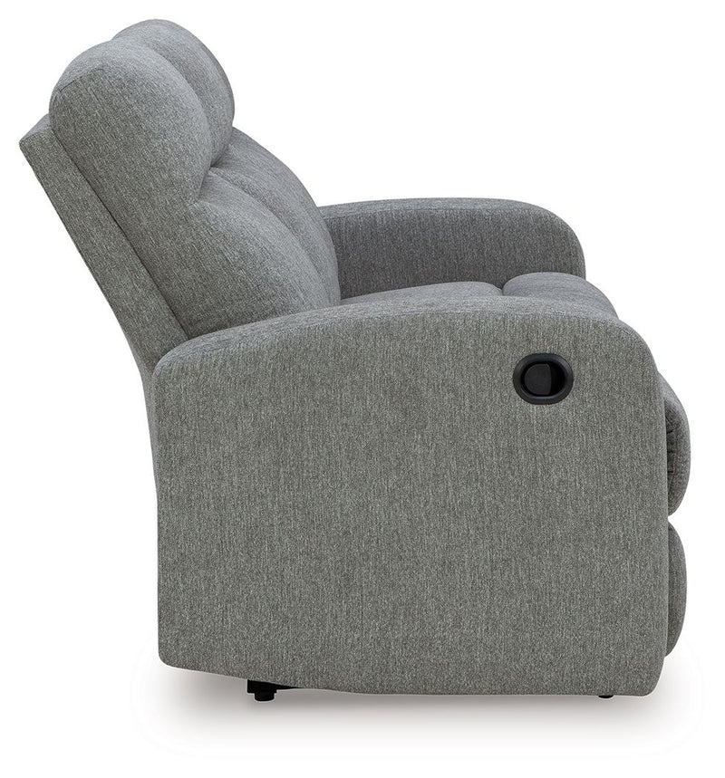 Gauntlet - 2 Pc. - Reclining Sofa And Loveseat - Sterling