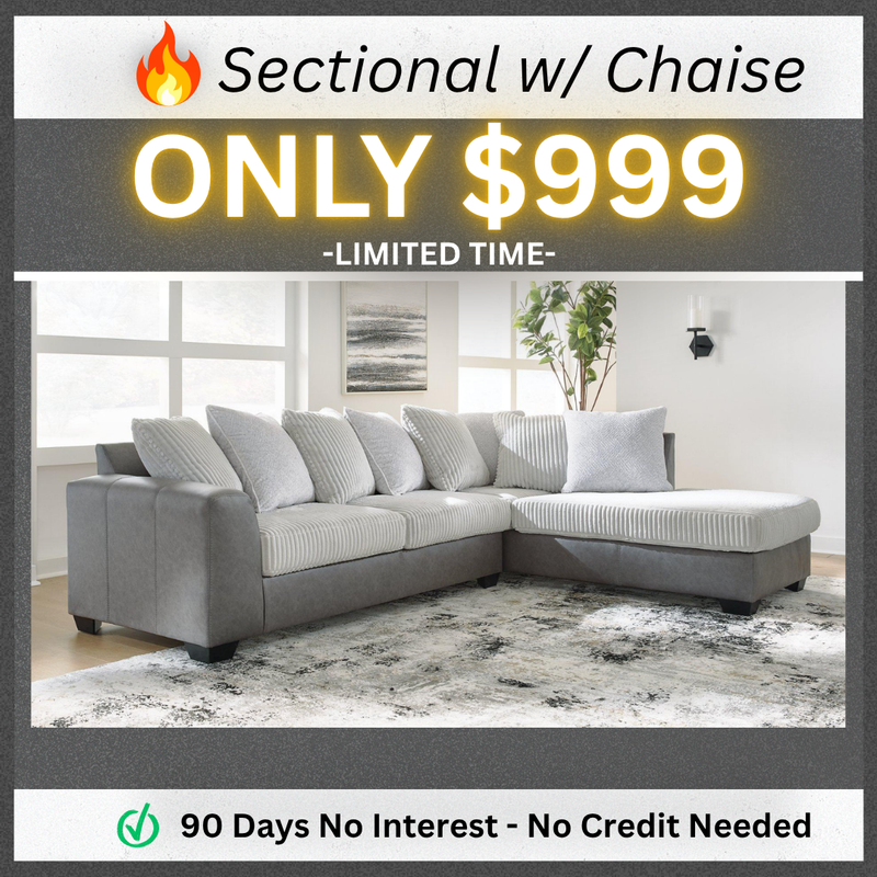 Sectional w/ Chaise