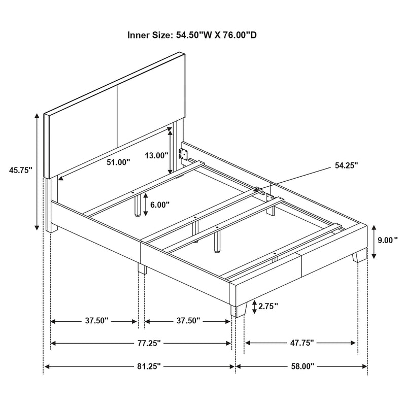 Dorian Panel Bed