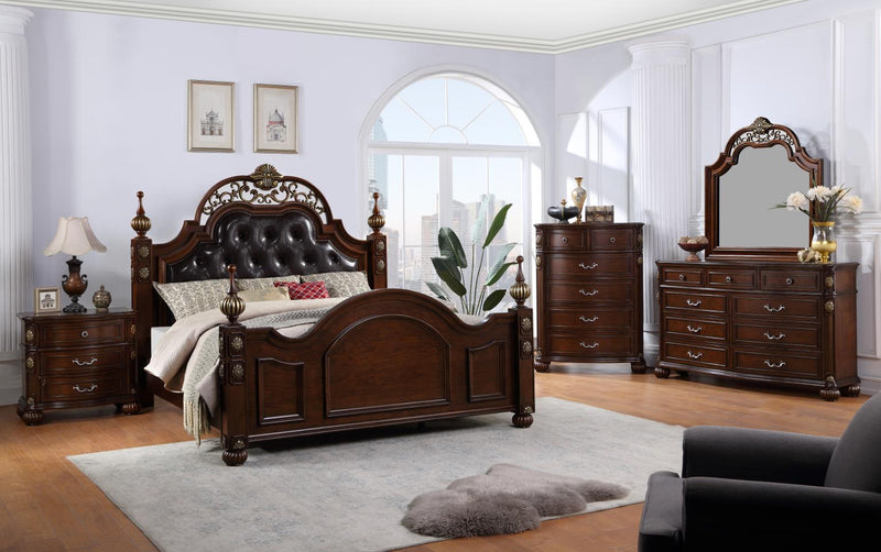 B065 - Dresser - Warm Brown