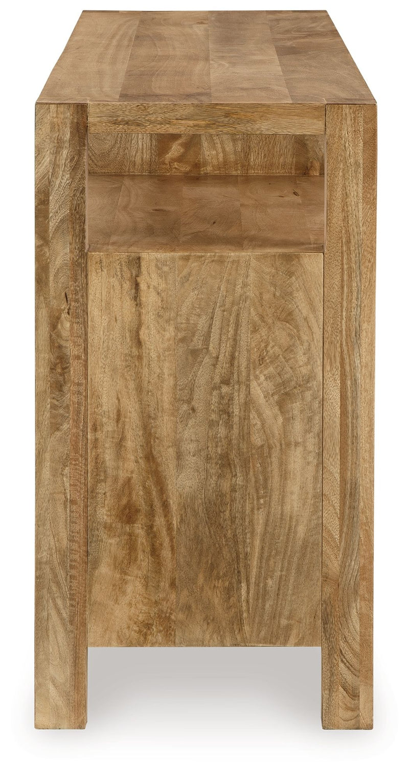Hudwick - Accent Cabinet - Natural Brown
