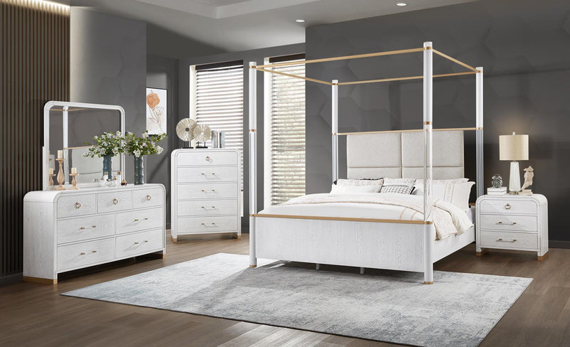 B093 - Nightstand - White