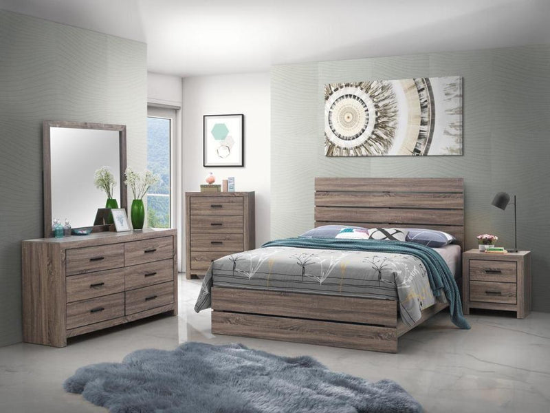 B516 - Nightstand - Barrel Oak