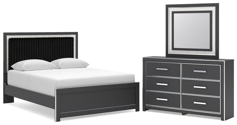 Zuraleus - Upholstered Panel Platform Bedroom Set