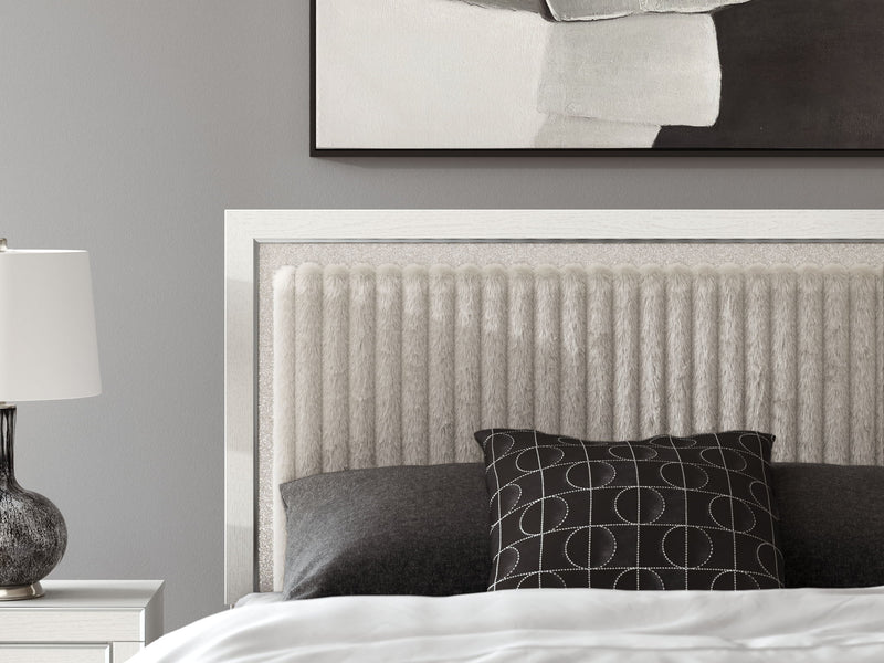 Zuraleus - Upholstered Panel Platform Storage Bed