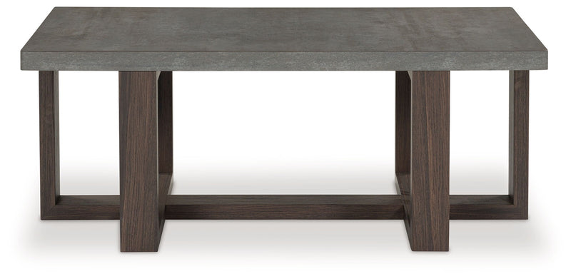 Dynnford - Occasional Table Set (Set of 3) - Gray / Brown