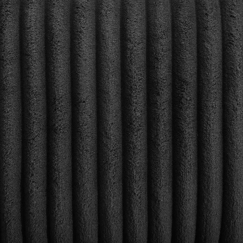 U181 - Corduroy Motion Chair - Black