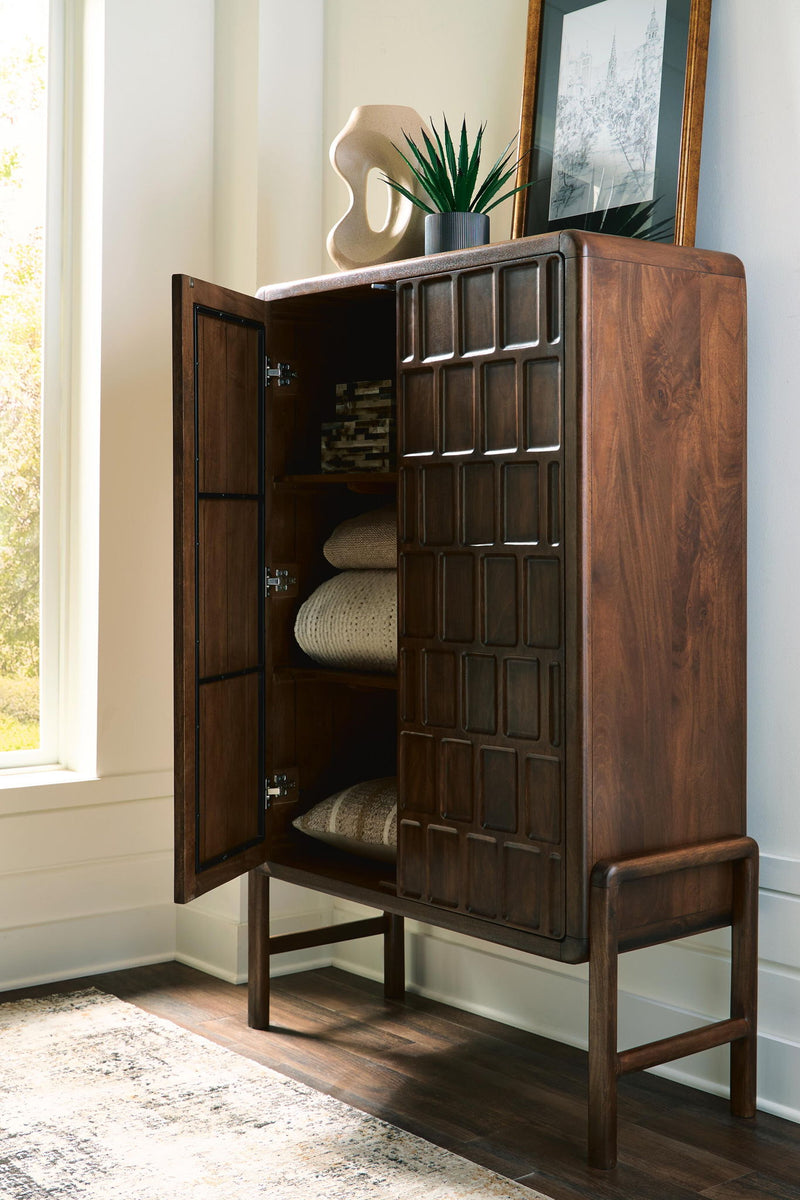 Dukestone - Accent Cabinet - Brown