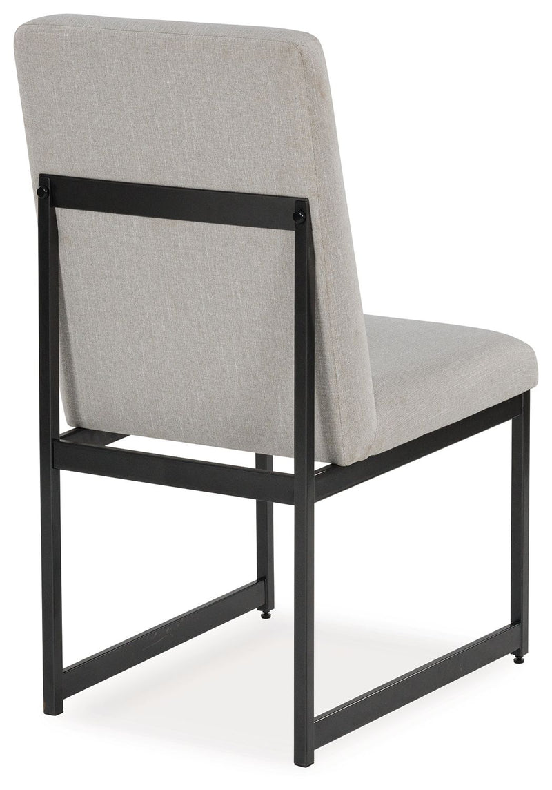 Tomtyn - Dining Upholstered Side Chair (Set of 2) - Light Brown