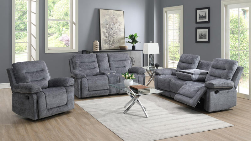 U152 - Motion Loveseat - Gray