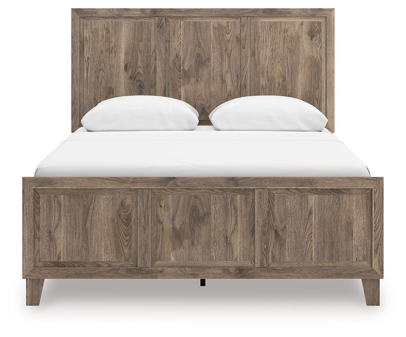 Rusticott - Panel Bedroom Set