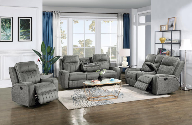 U172 - Motion Loveseat - Gray