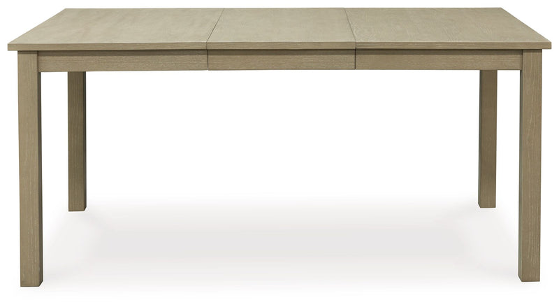 Calmoro - Rectangular Dining Room Extension Table - Gray