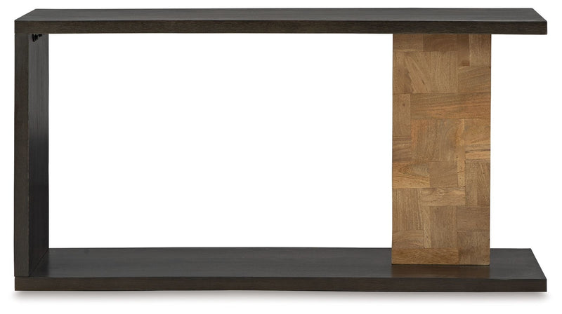 Camlett - Console Sofa Table - Brown