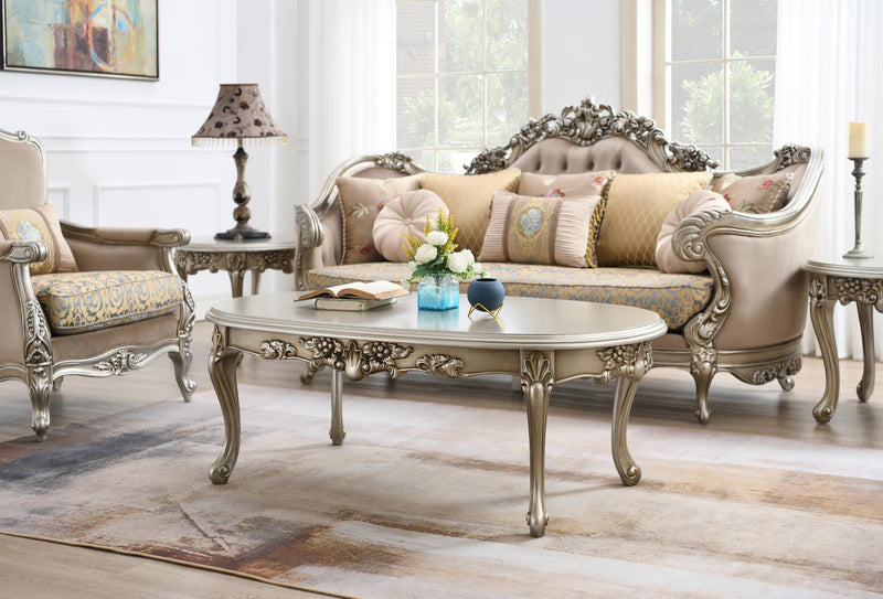 U197 - Traditional Sofa - Brown