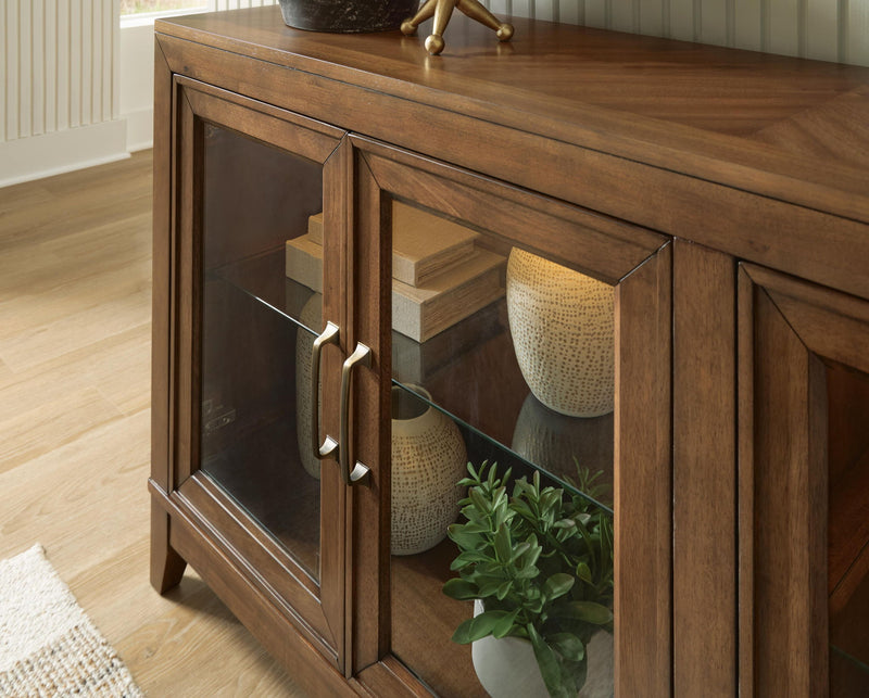 Annswick - Accent Cabinet - Medium Brown