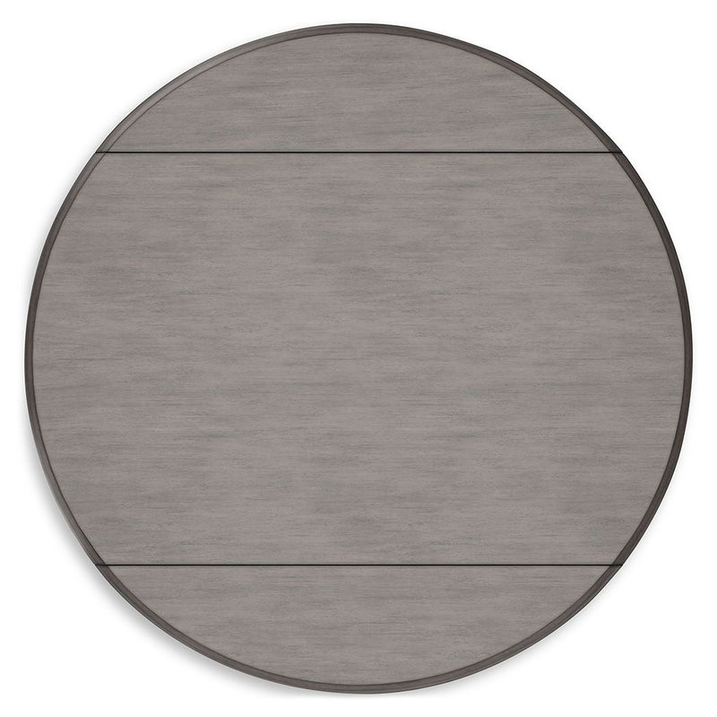 Shullden - 5 Pc. - Drop Leaf Table, 4 Side Chairs - Gray