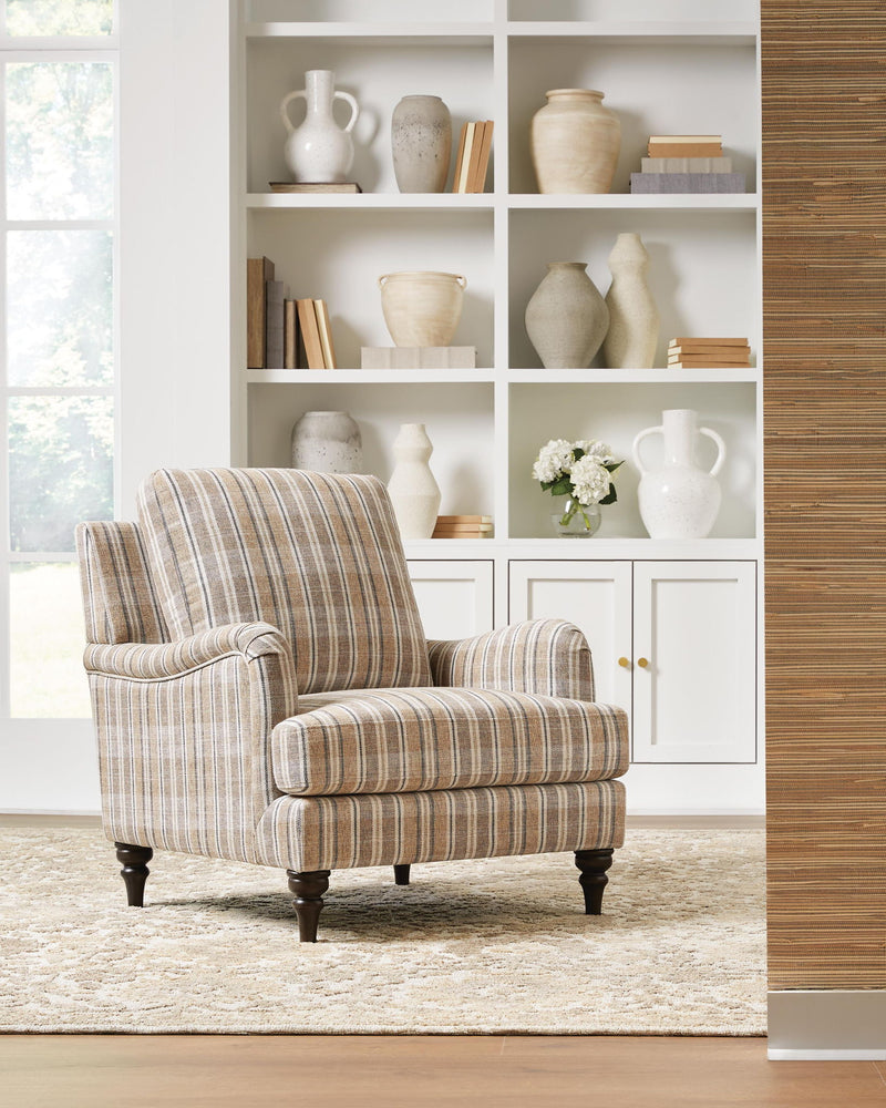 Wardington - Accent Chair - Multi / Beige