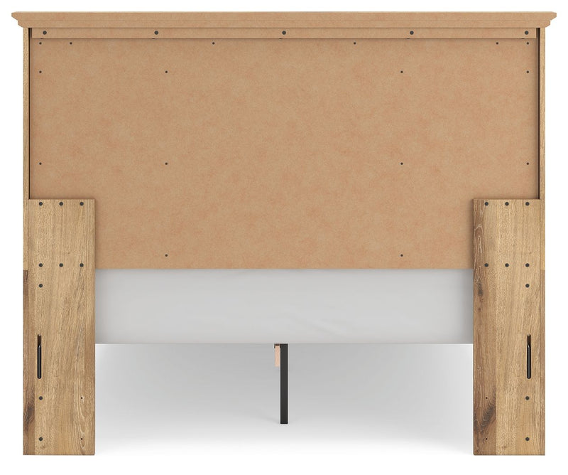 Makidern - Panel Storage Bed With Storage Footboard