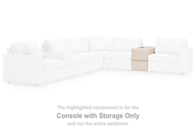 Modmax Balanced Sectional with Audio and Storage Consoles