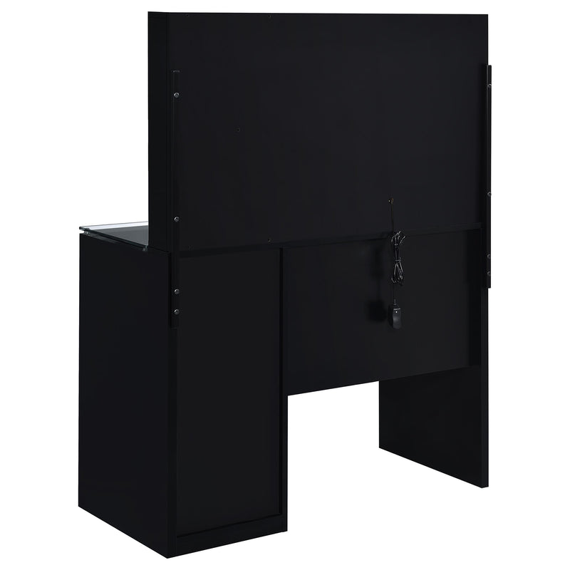 Flora Makeup Vanity Table with LED Mirror and Stool