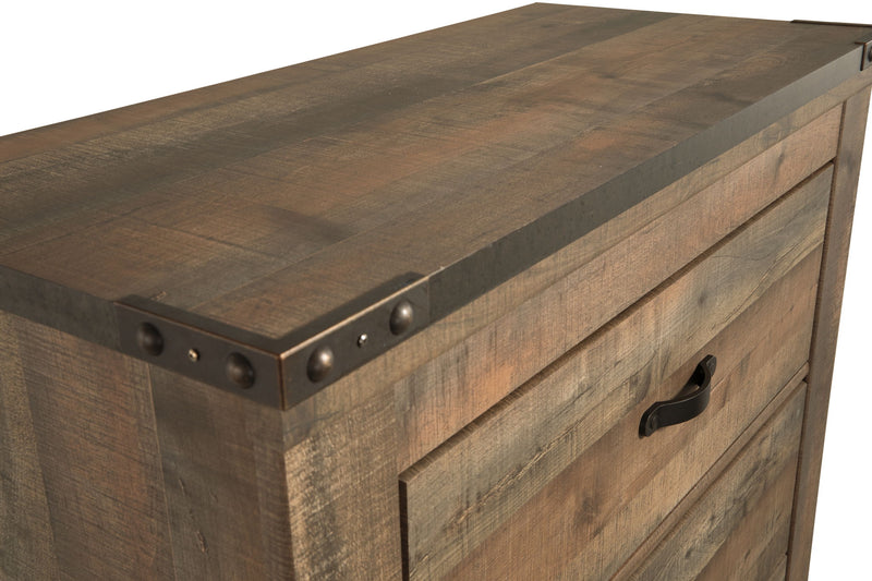 Trinell - Five Drawer Chest - Brown
