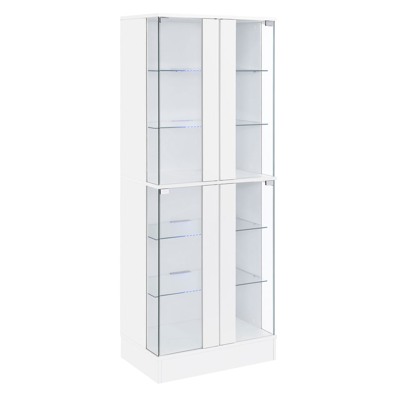Cabra Curio Cabinet with LED Lighting