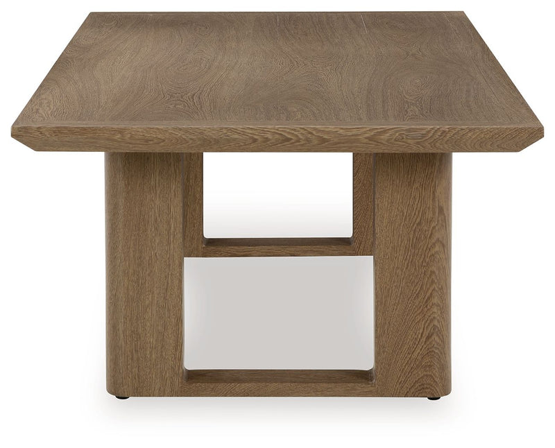 Serene Bay - Rectangular Cocktail Table - Dark Brown