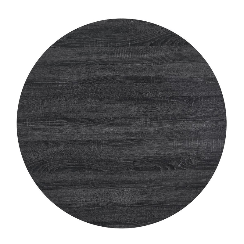 D182 - Round Dining Table - Black