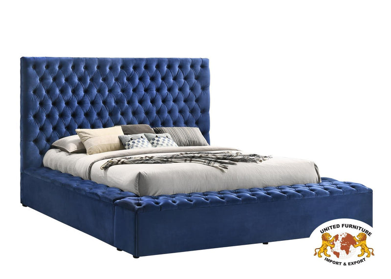 B564 - Velvet Bed