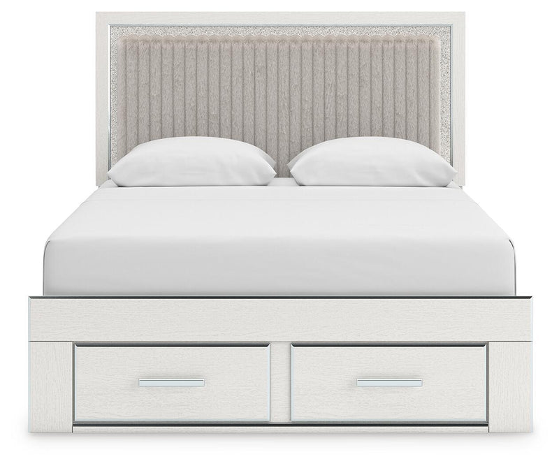 Zuraleus - Upholstered Panel Platform Storage Bedroom Set
