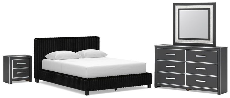 Zuraleus - Upholstered Bedroom Set