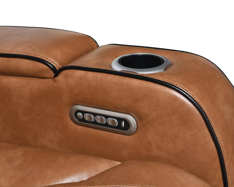 U72 - Power Reclining Chair - Brown