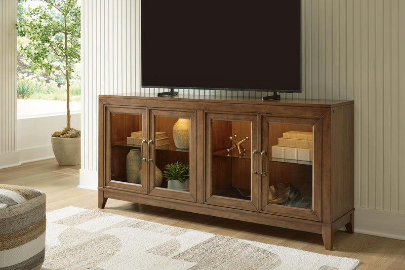 Annswick - Accent Cabinet - Medium Brown
