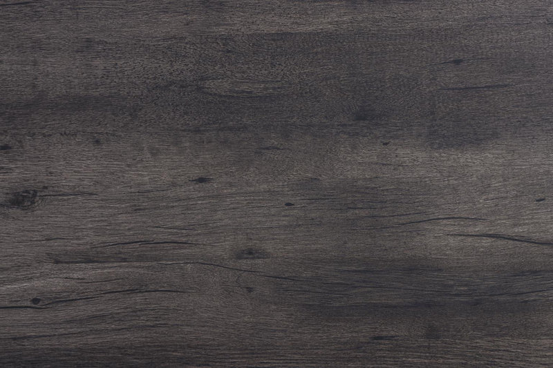 T177 - Coffee Table & 2 Round End Tables - Dark Brown