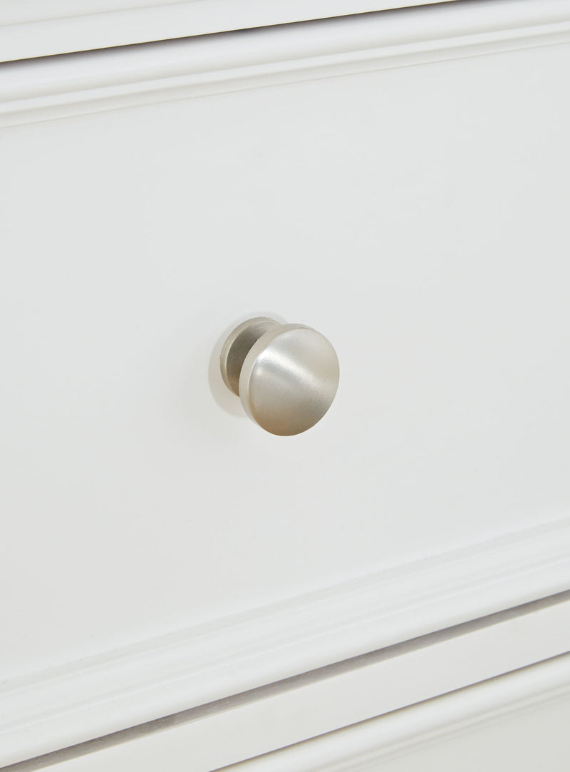 Fortman - Five Drawer Chest - White