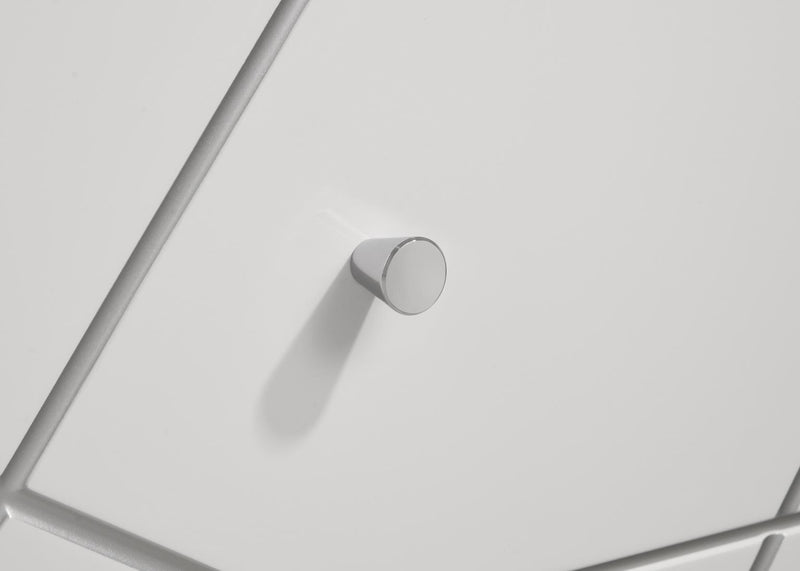 B121 - Line Chest - White / Gray