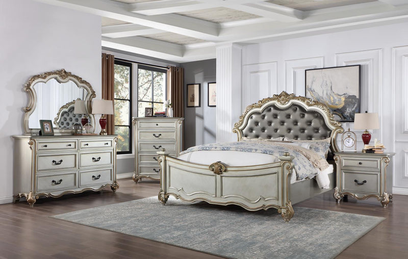 B060 - Dresser - Antique Platinum