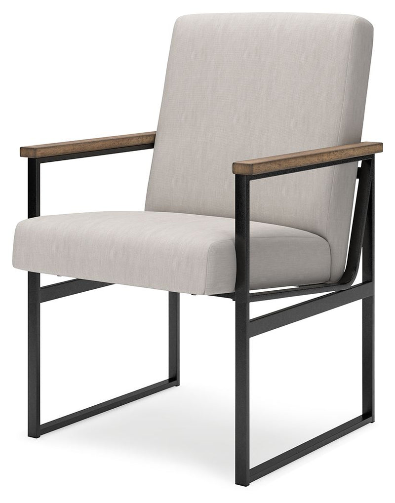 Montia - Home Office Desk, Desk Chair, Bookcase - Light Brown