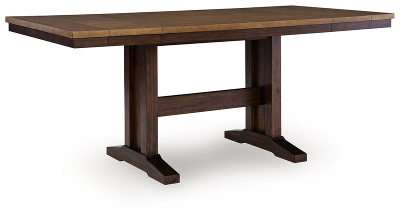 Rylandeen - Counter Height Extension Dining Table Set