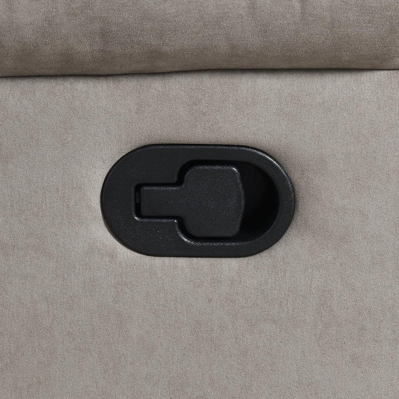 U142 - Motion Sofa With Drop Down, And Two Wireless Chargers - Charcoal