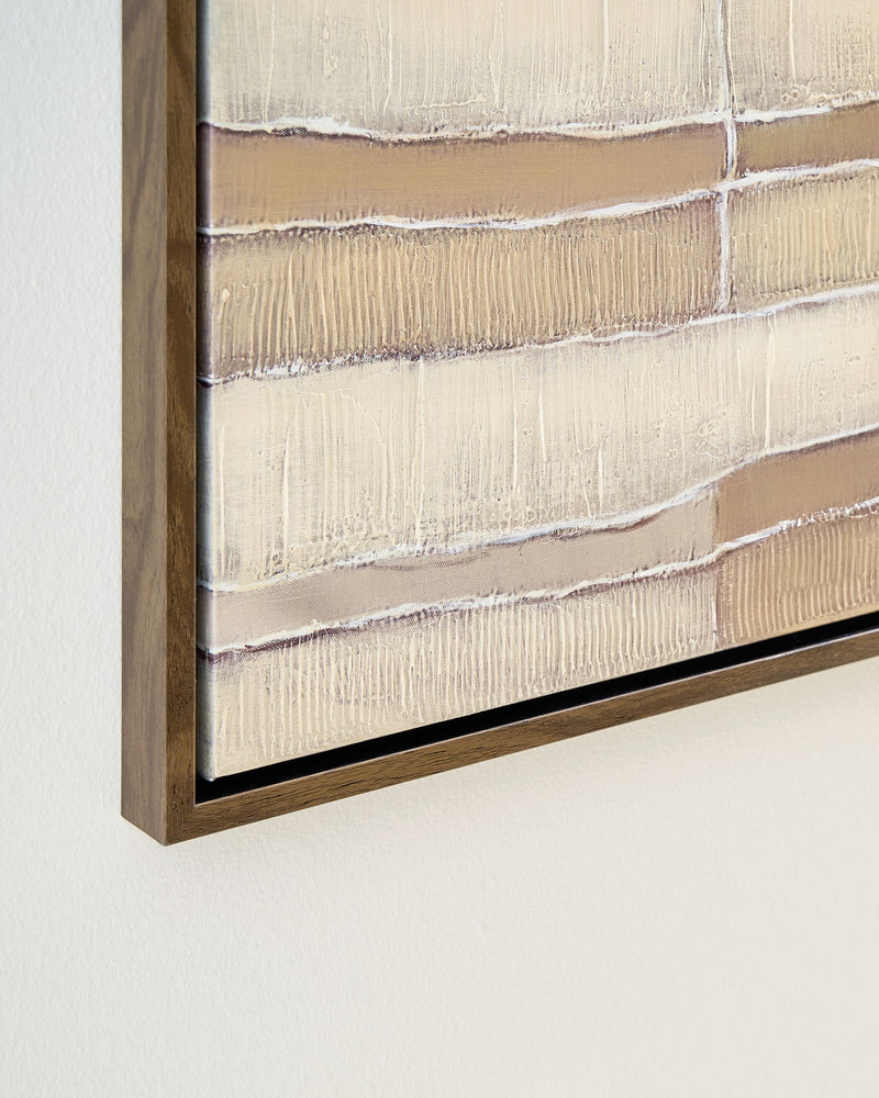 Kalanmore - Wall Art - Brown / Tan / White
